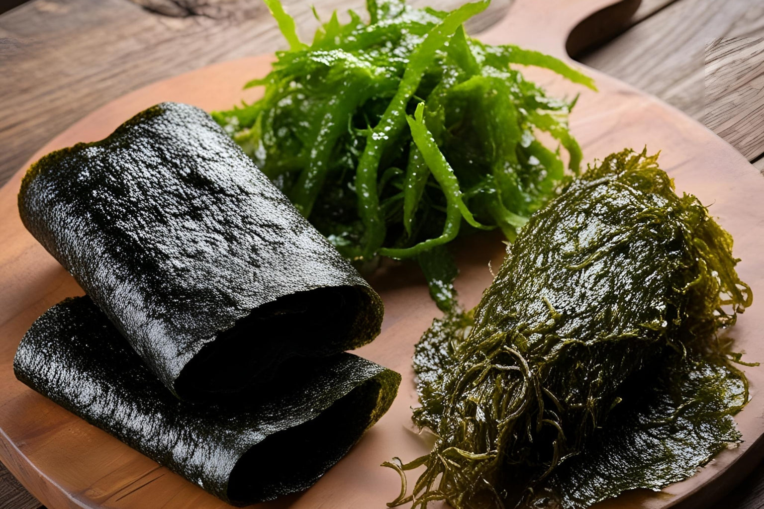 different types of seaweed