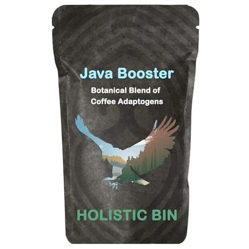 Mountain Eagle Java Booster, (Chaga Mushroom, Shilajit, & Cacao Nibs - Powders)