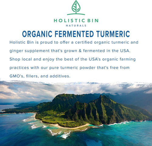 Fermented White Gold Turmeric Powder Blend