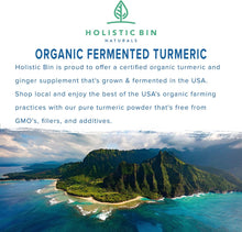 Load image into Gallery viewer, Organic Fermented (White Gold) Turmeric Powder Blend for Powerful Anti Inflammatory Support - 2 Ounces