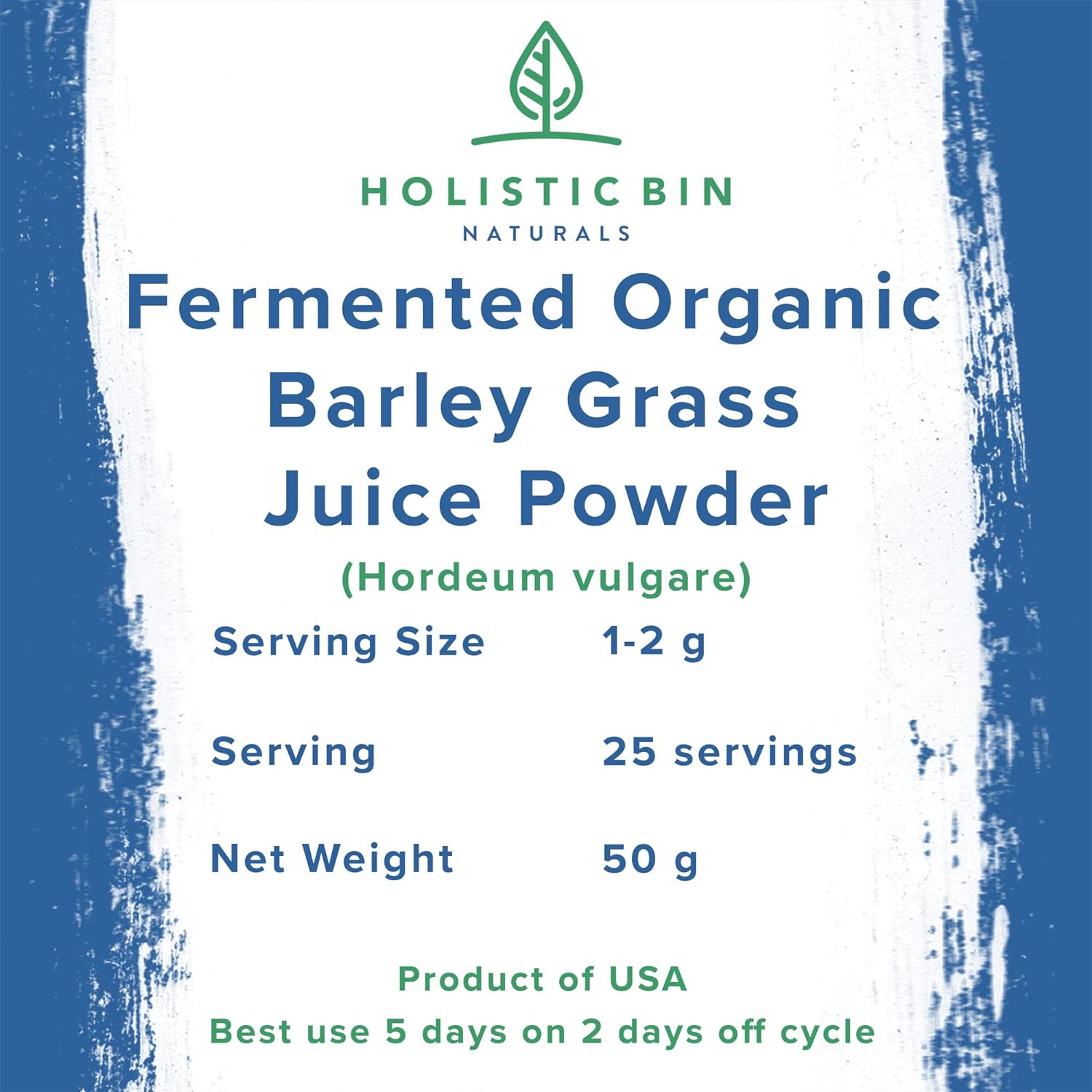 Pure Barley Grass Juice Powder - 50 Grams