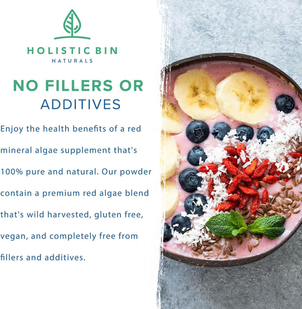 Red Marine Algae (Gigartina and Dumontiacea) Powder - 30 Gram