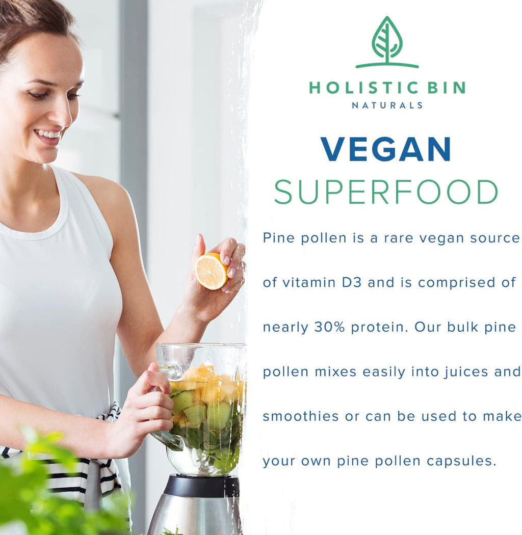 Wild-Harvested Canadian Pine Pollen Powder - 20 grams