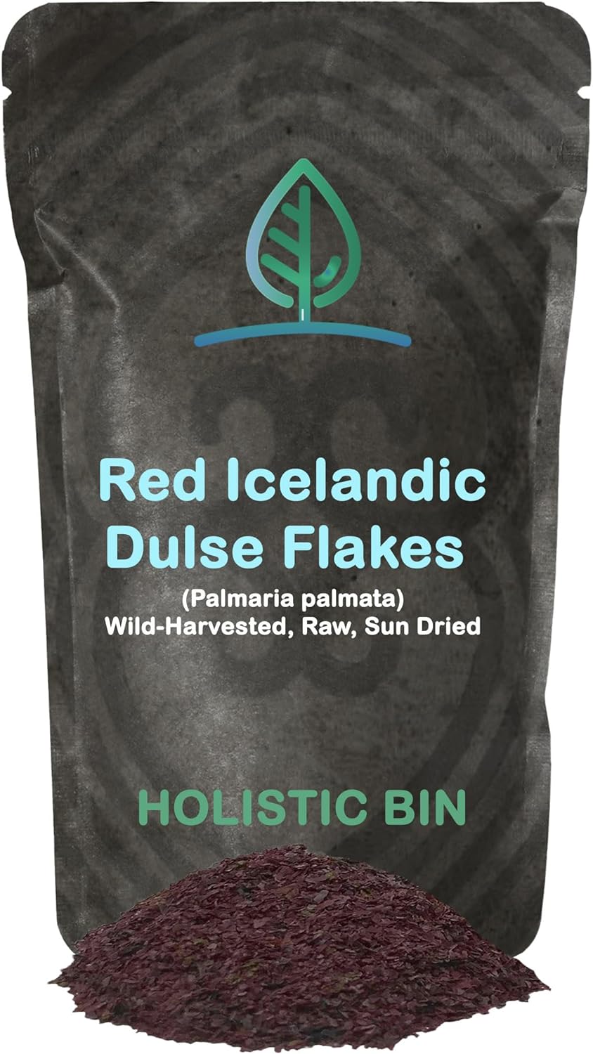Wildcrafted Icelandic Dulse Flakes - 50 Grams
