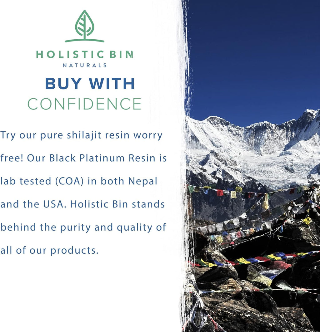 Purest Himalayan Shilajit Resin - 30 Grams