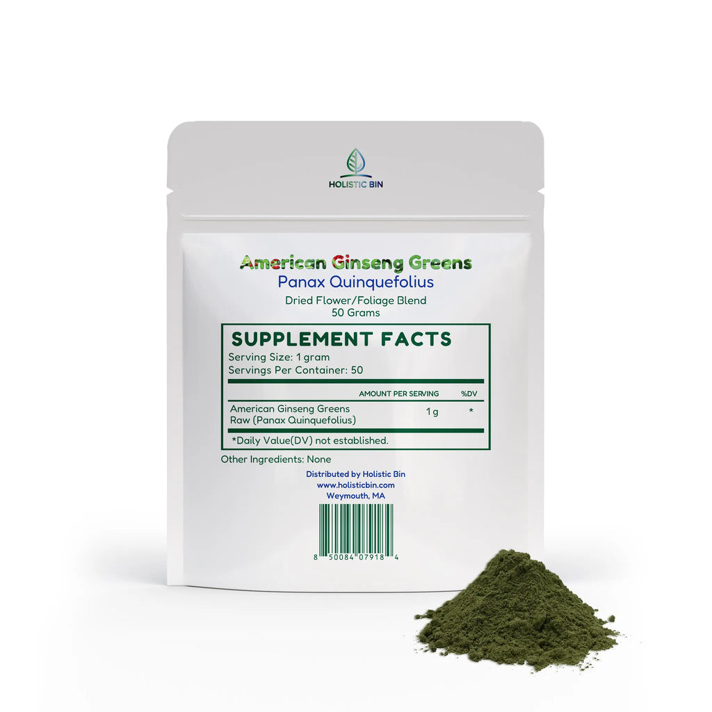 American Ginseng Greens