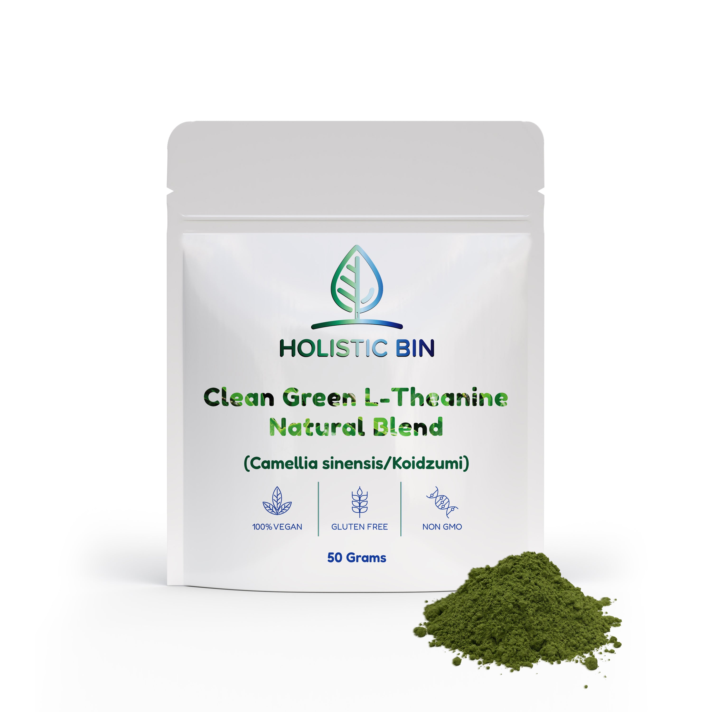 Clean Green L-Theanine Natural Blend, 50 Grams