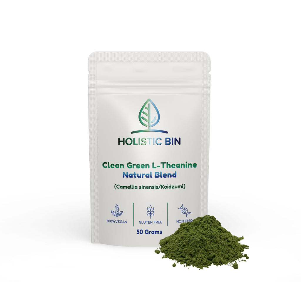 Clean Green L-Theanine Natural Blend, 50 Grams
