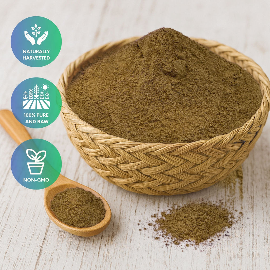 JAS Organic fermented kombu kelp powder with fine 80 mesh texture for smoothies broths and savory recipes