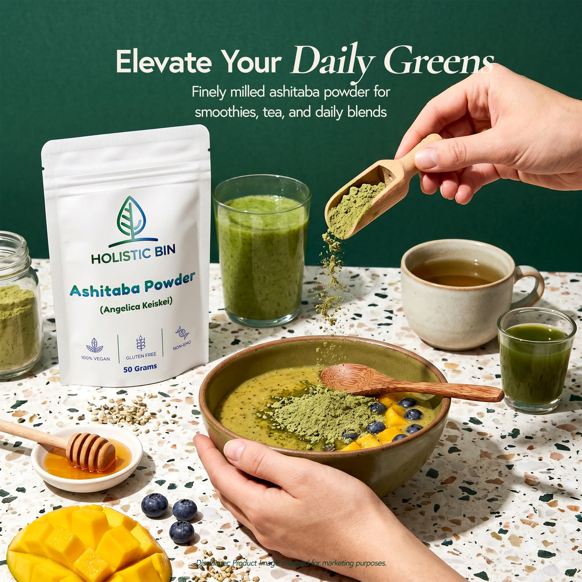 Pure Japanese Ashitaba Powder 50g