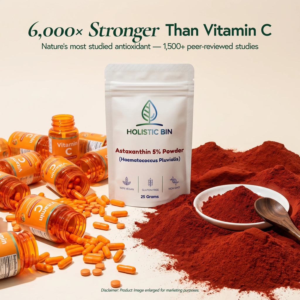 Pure Astaxanthin Powder 5% 25grams