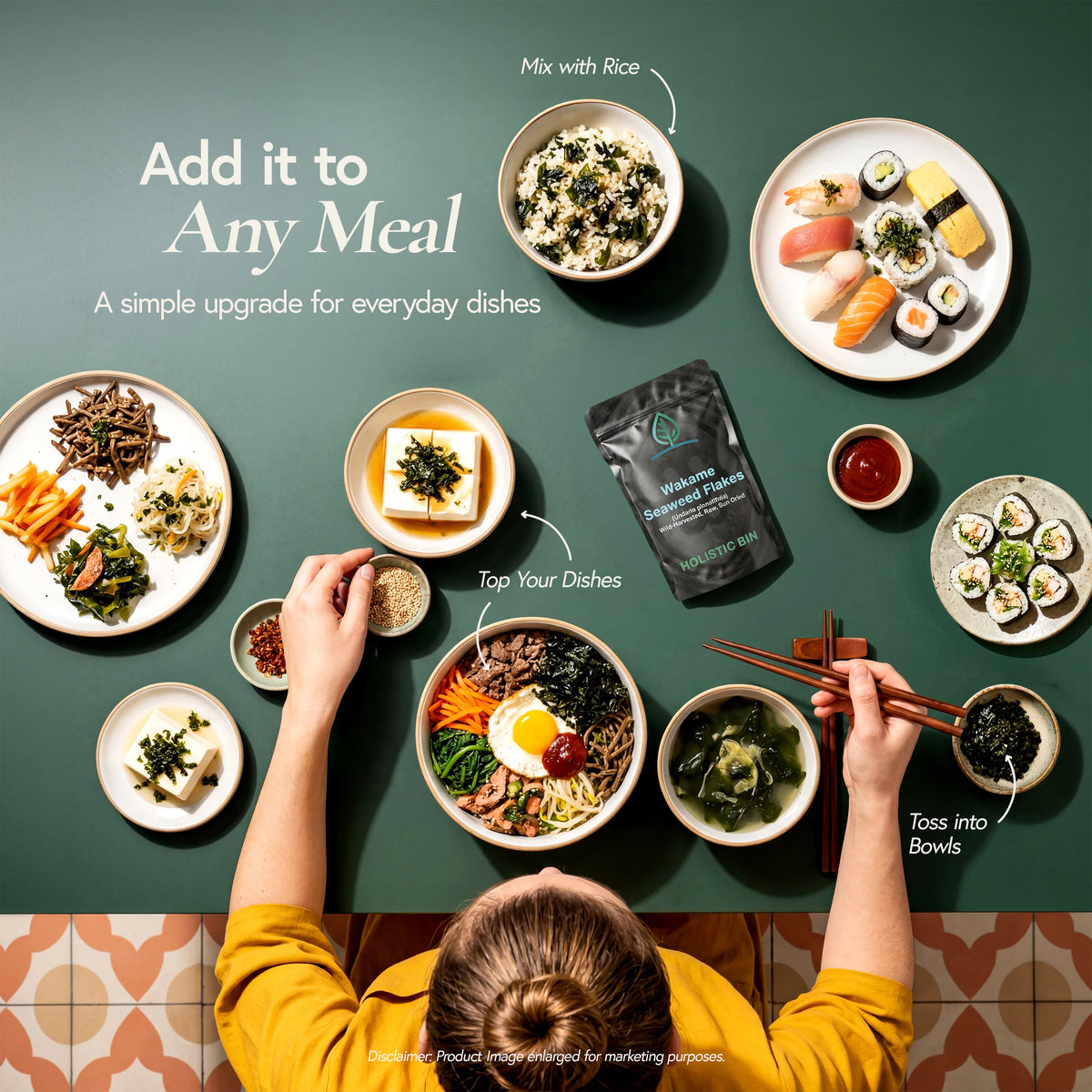 Wakame Seaweed Flakes