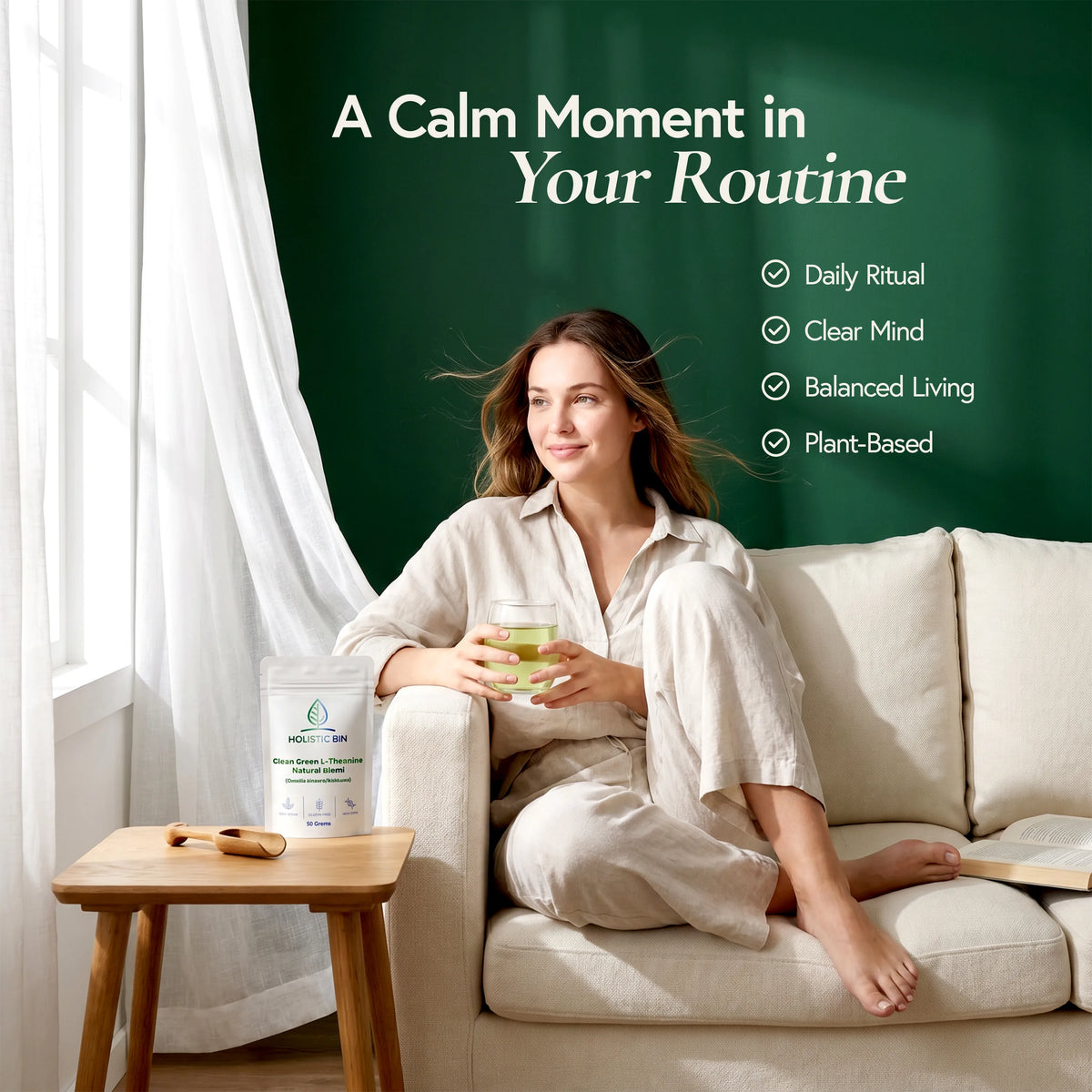 Clean Green L-Theanine Natural Blend