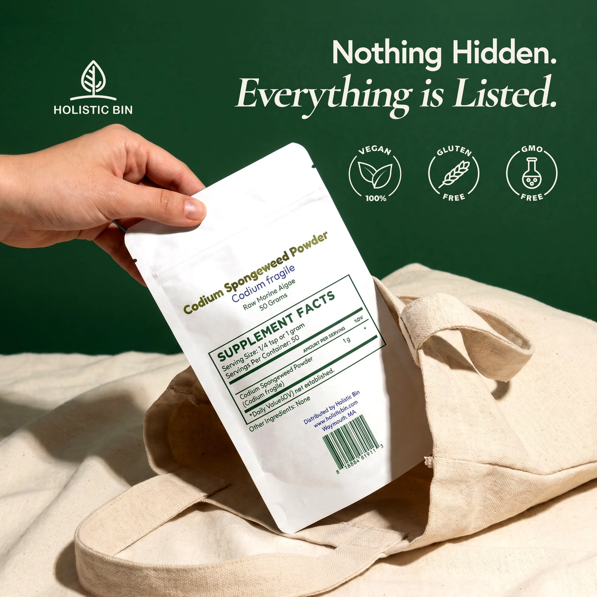 Codium Spongeweed Powder (Codium fragile)