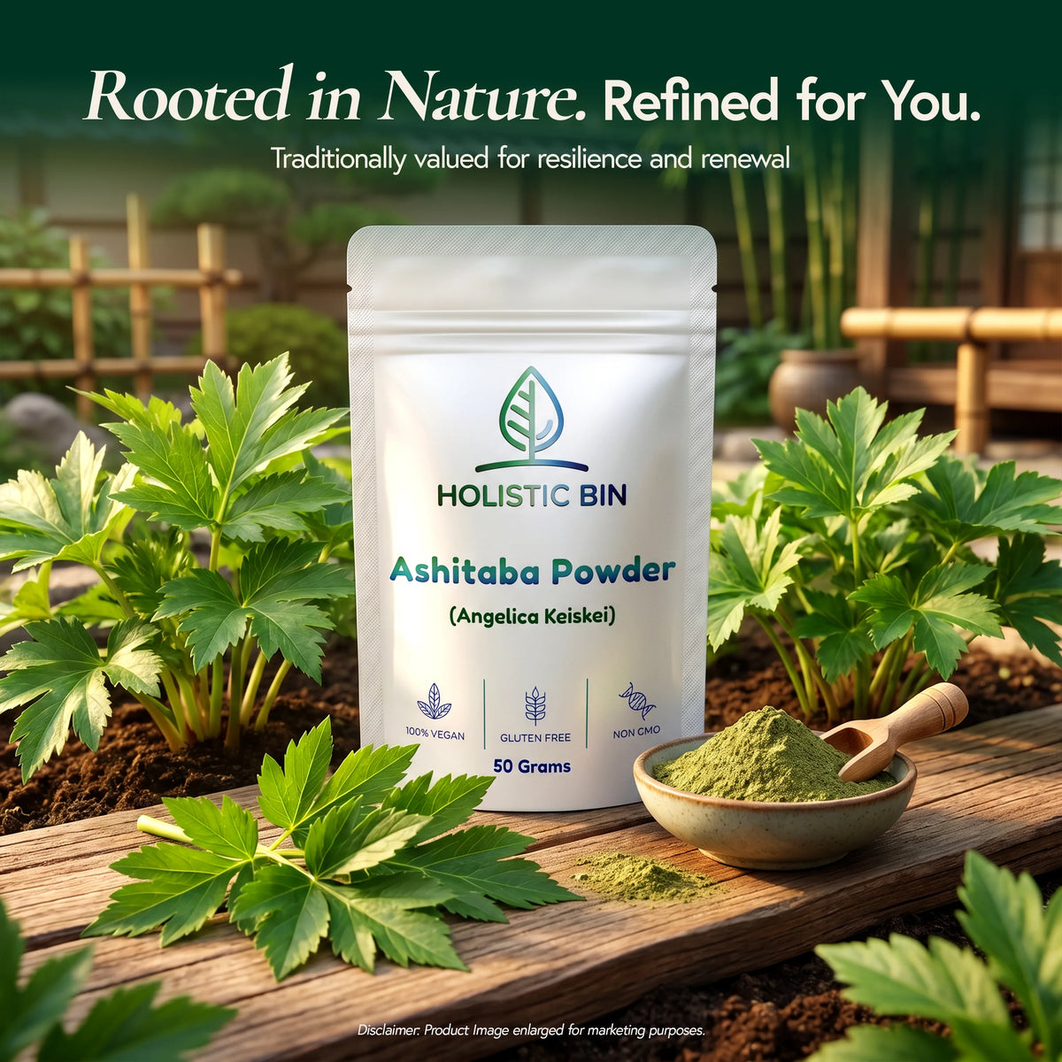 Pure Japanese Ashitaba Powder 50g