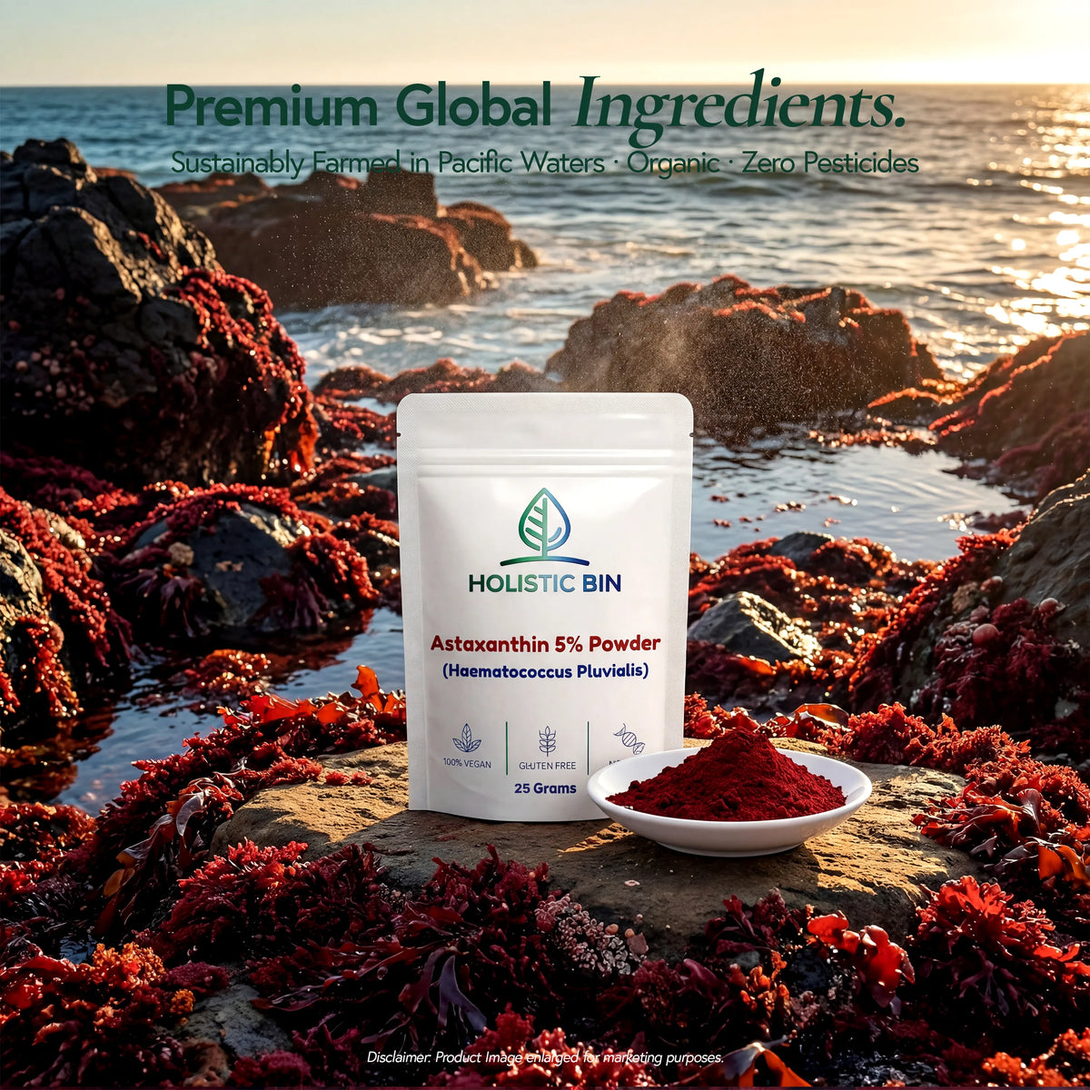 Pure Astaxanthin Powder 5% 25grams