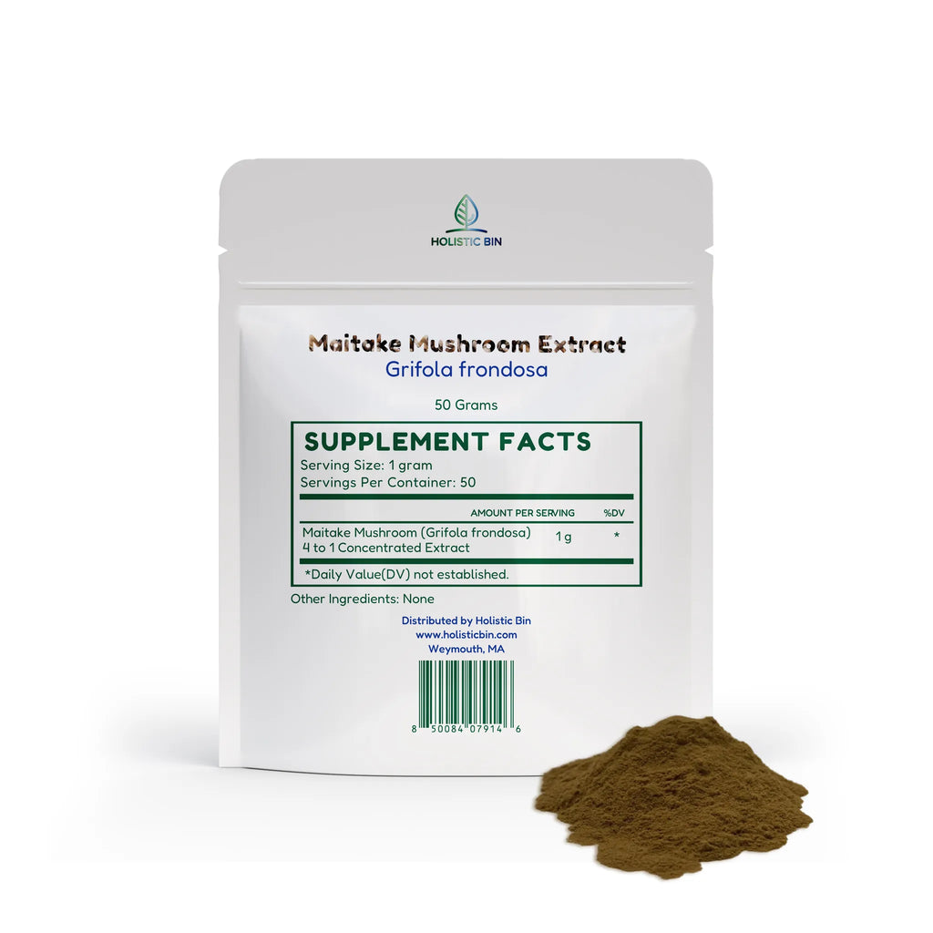 Maitake Mushroom Extract Powder - Supplement Facts