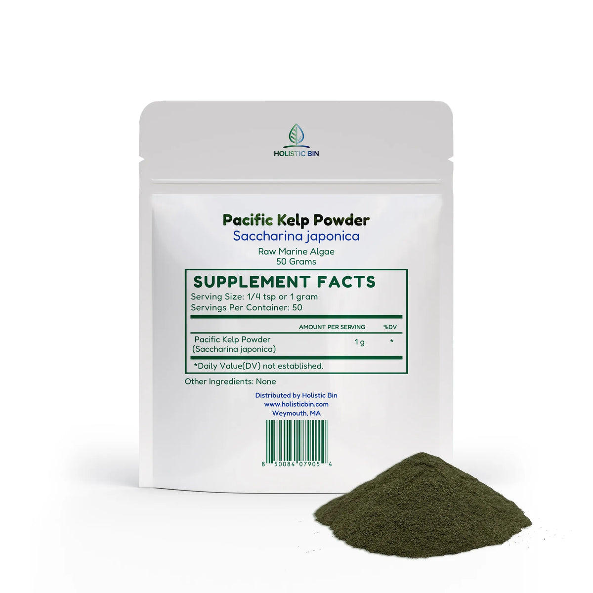 Pacific Kelp Powder pouch, back