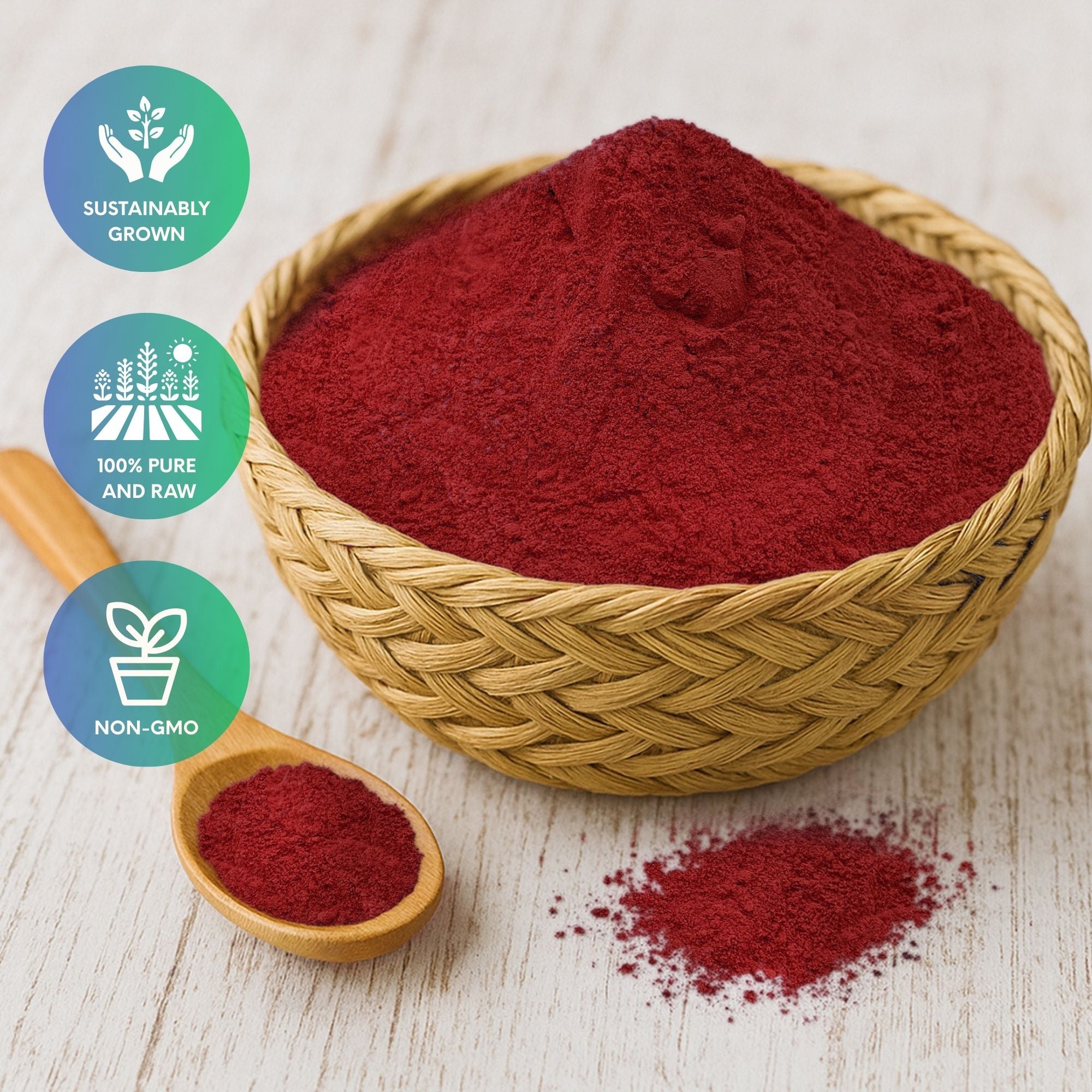 Pure Astaxanthin (5%) Haematococcus Pluvialis Algae Supplement Powder - 20 Grams
