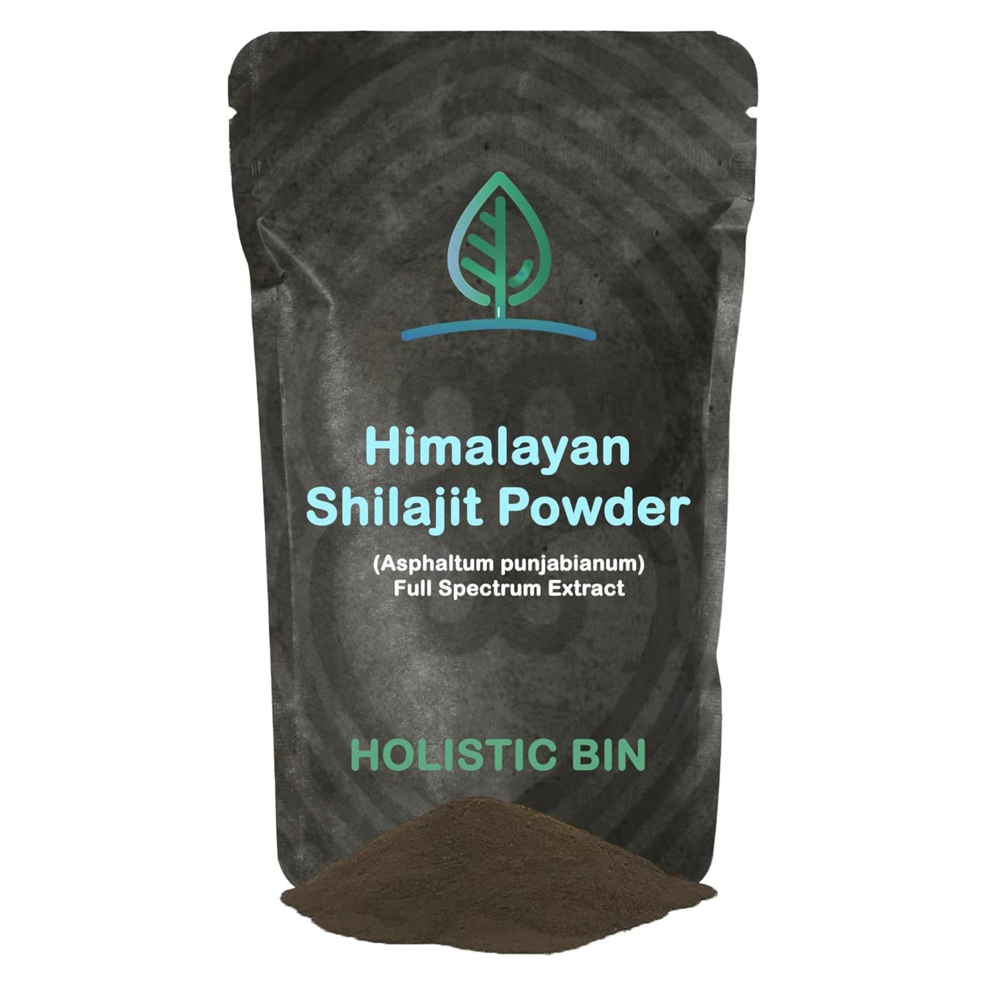 Buy Shilajit Powder Natural Wildcrafted - 50 Gram Pouch – Holistic Bin