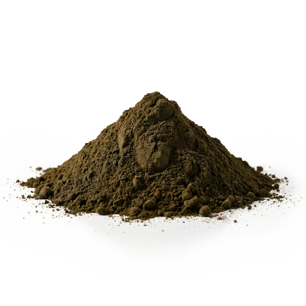 Holistic Bin Wild-Crafted Veganic Pure Kelp Fertilizer powder in 3 ounce pouch for natural plant feeding