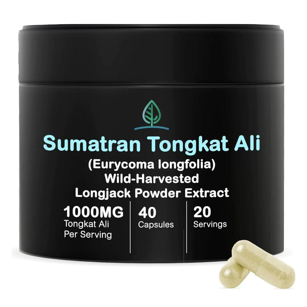Wild-Harvested Sumatran Tongkat Ali Capsule - 40 Count
