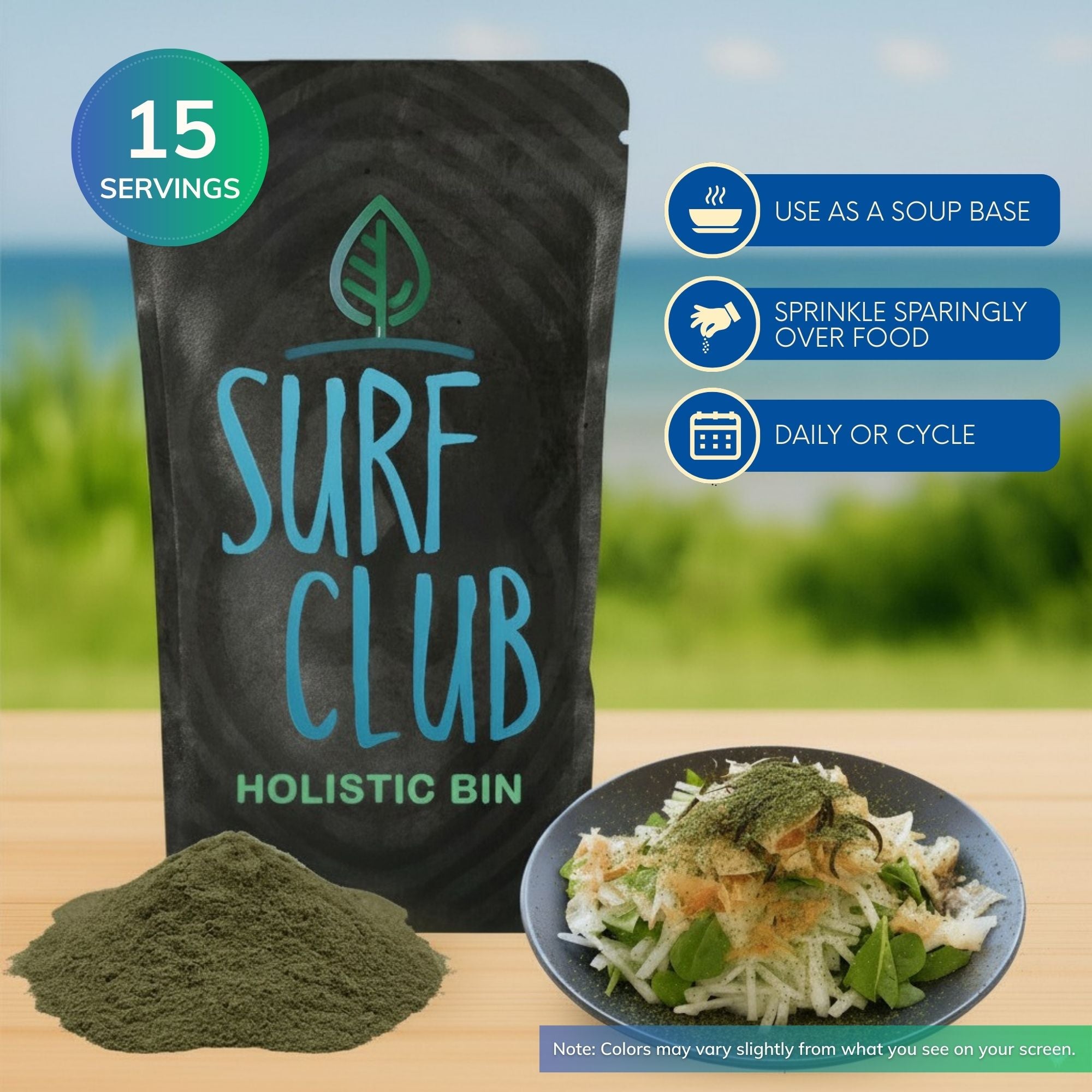 Japanese Wakame (Undaria Pinnatifida) Seaweed Powder - 30 Grams
