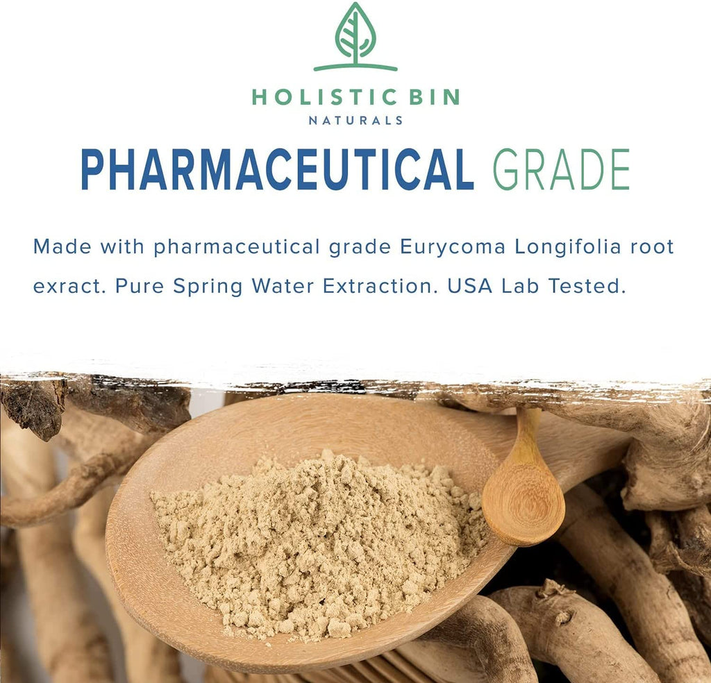 Wild-Harvested Sumatran Tongkat Ali Capsule - 40 Count