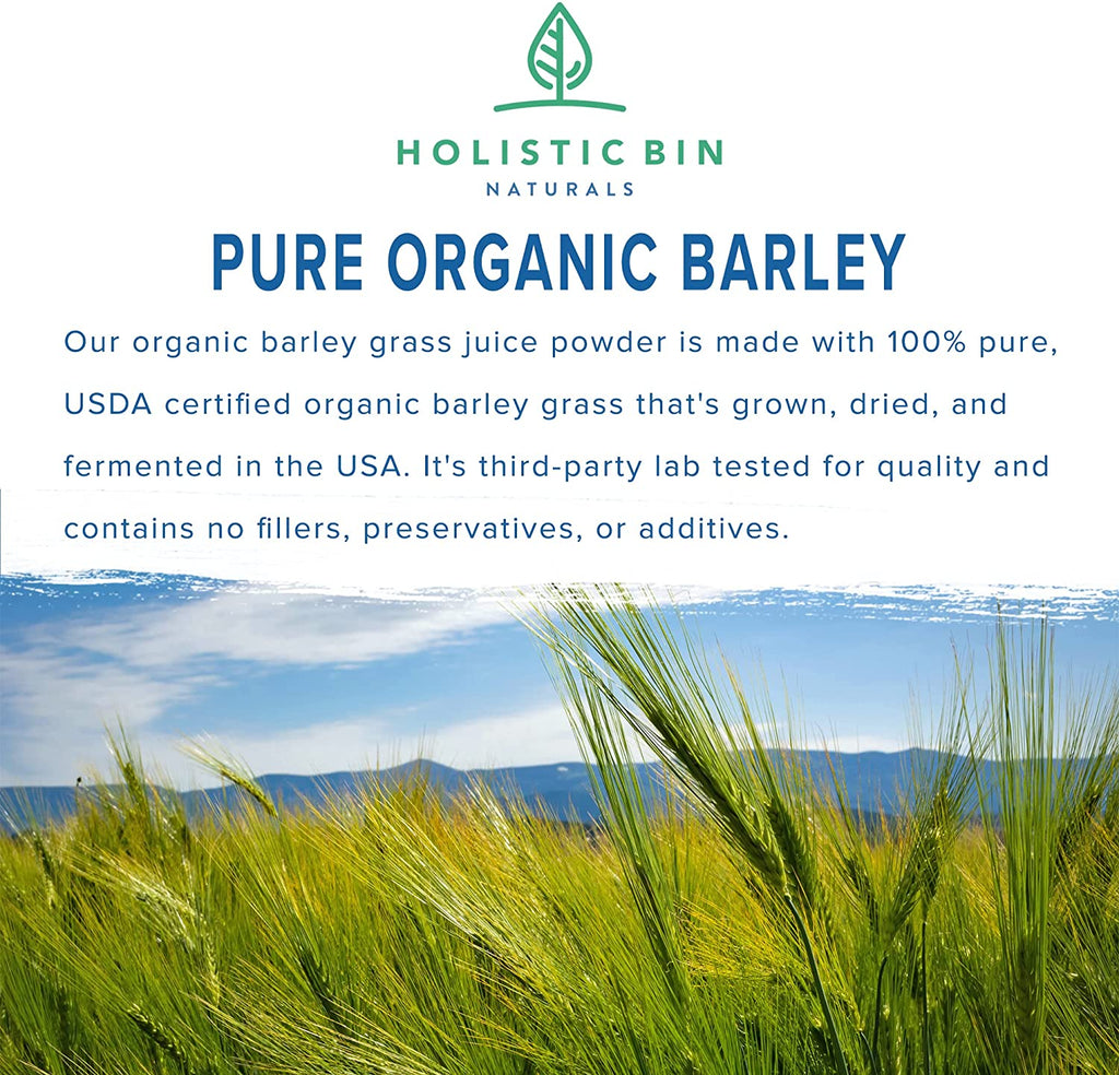 Pure Barley Grass Juice Powder - 50 Grams