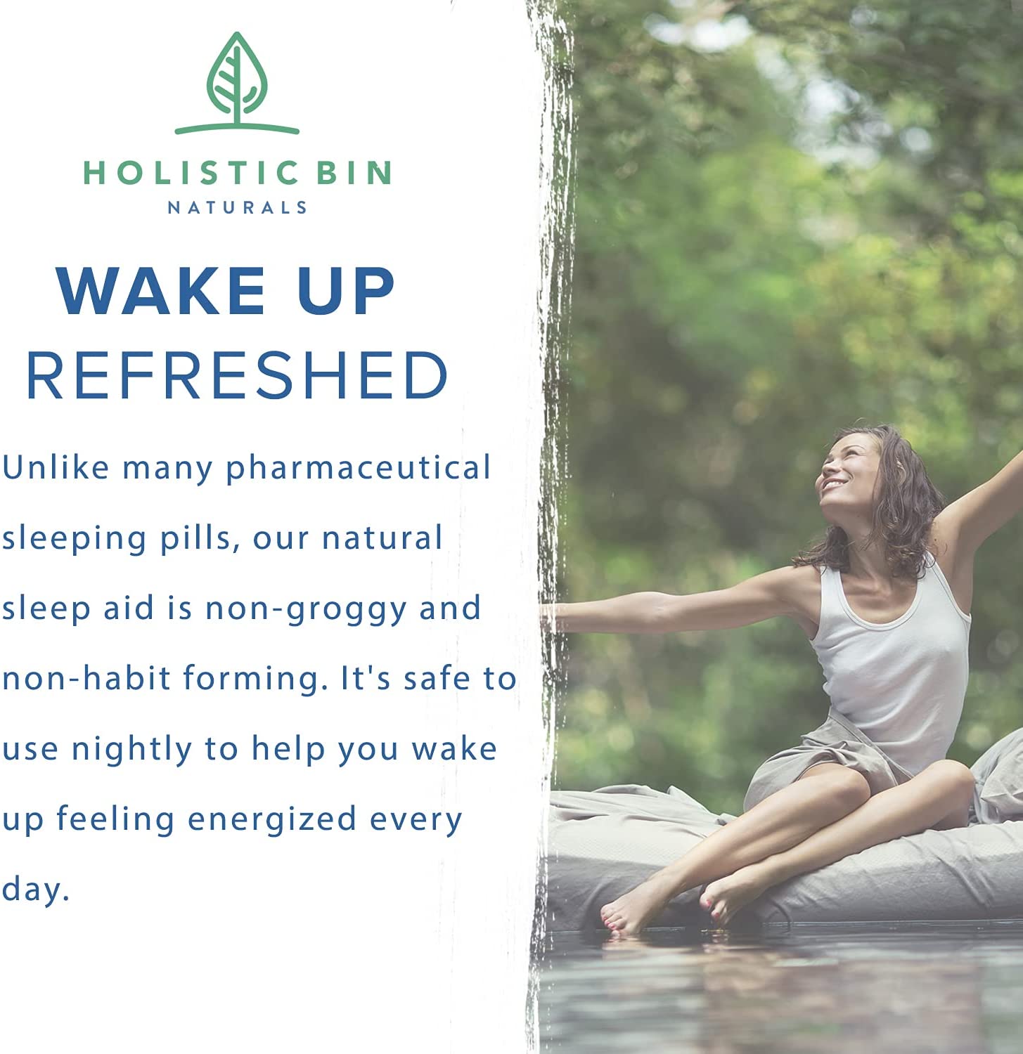 Premium Circadian Sleep Capsule dietary supplement with 90 capsules for bedtime wellness ritual