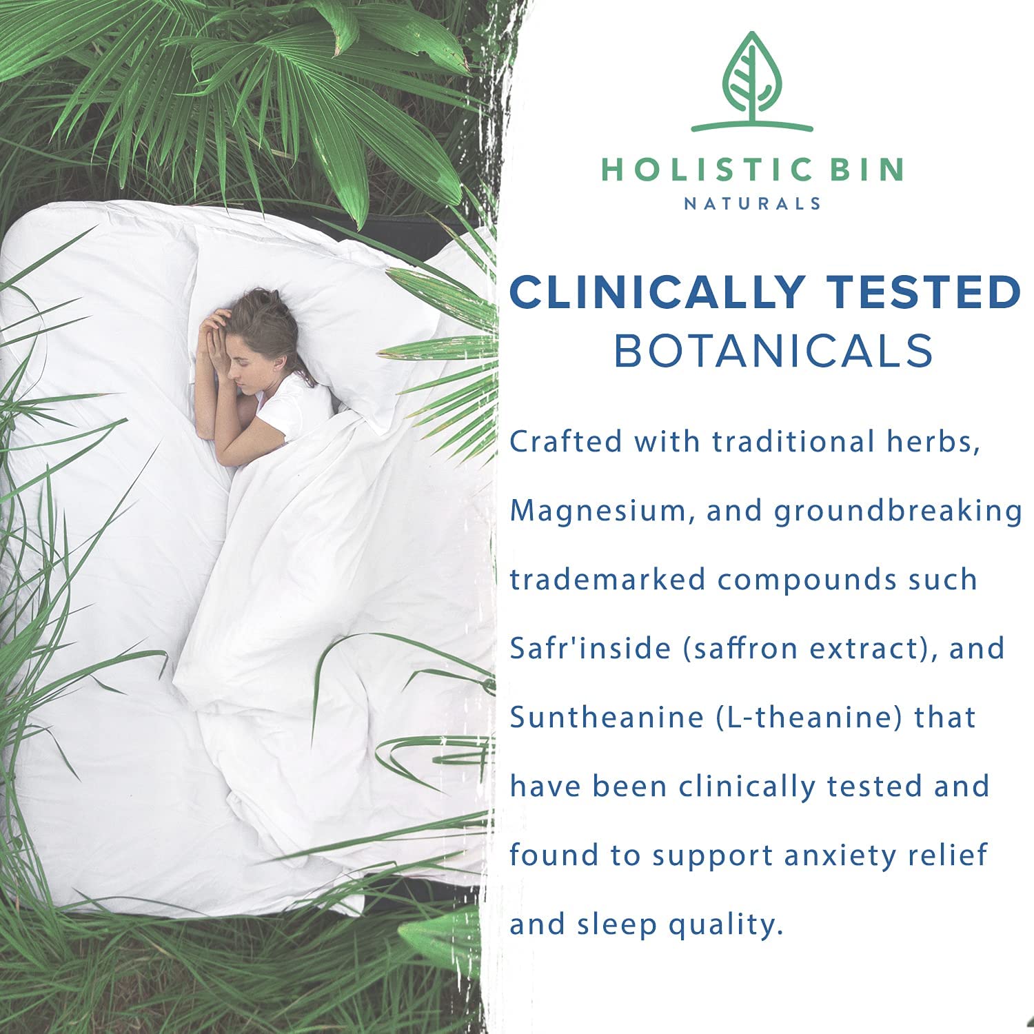Nighttime wellness capsules in 90 count bottle for restful lifestyle and calming evening habits