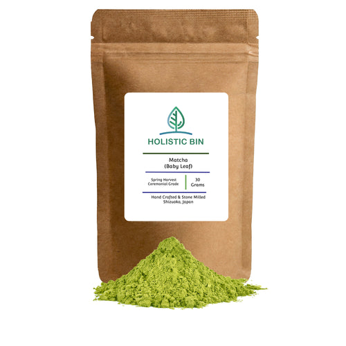 Matcha Green Tea Powder - Ceremonial Grade - 30 Grams
